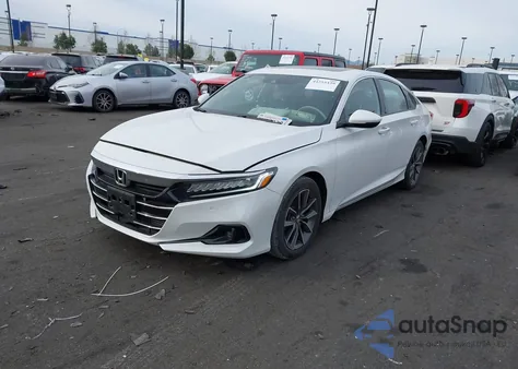 2021 Honda Accord Ex-L z USA, uszkodzony, nr VIN 1HGCV1F52MA022977